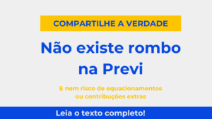 não existe rombo na Previ