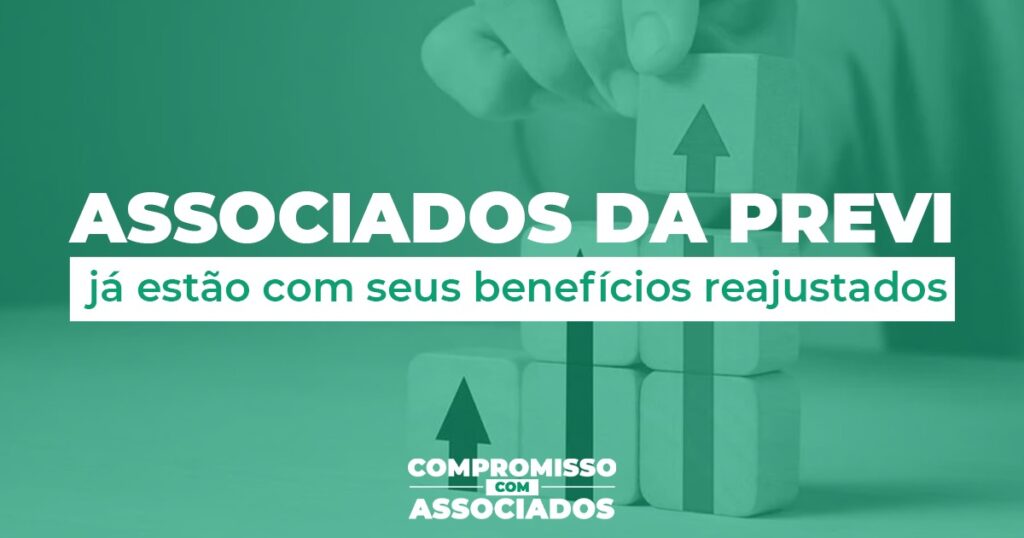 reajuste benefícios Previ