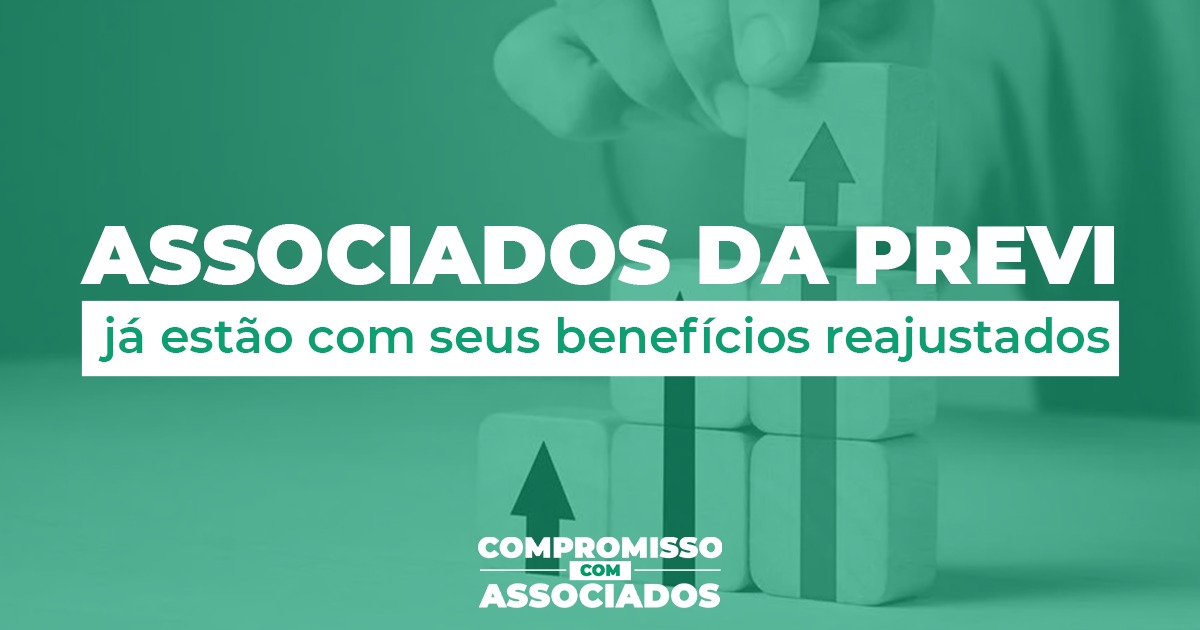 reajuste benefícios Previ